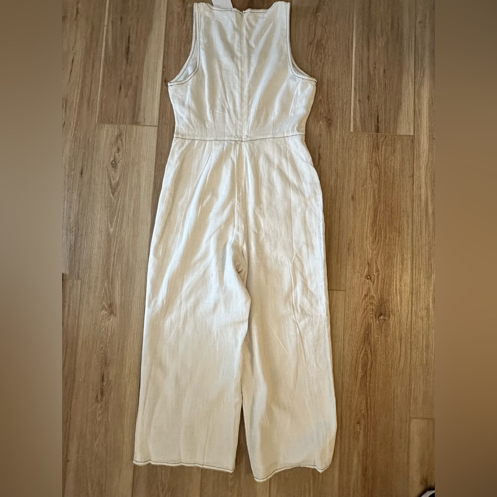 Sugarlips Linen Jumpsuit S NWT - Picture 2 of 7